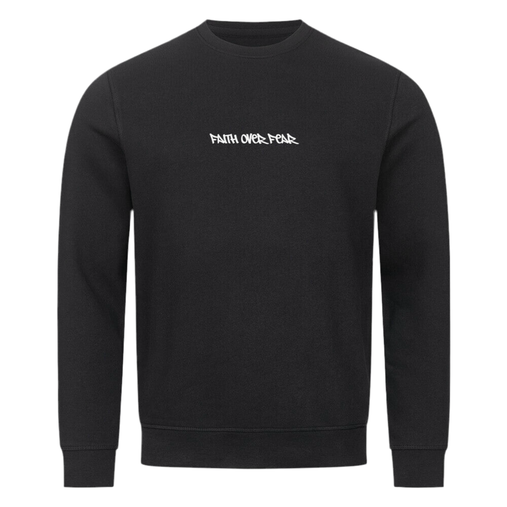 FAITH OVER FEAR Premium Sweatshirt