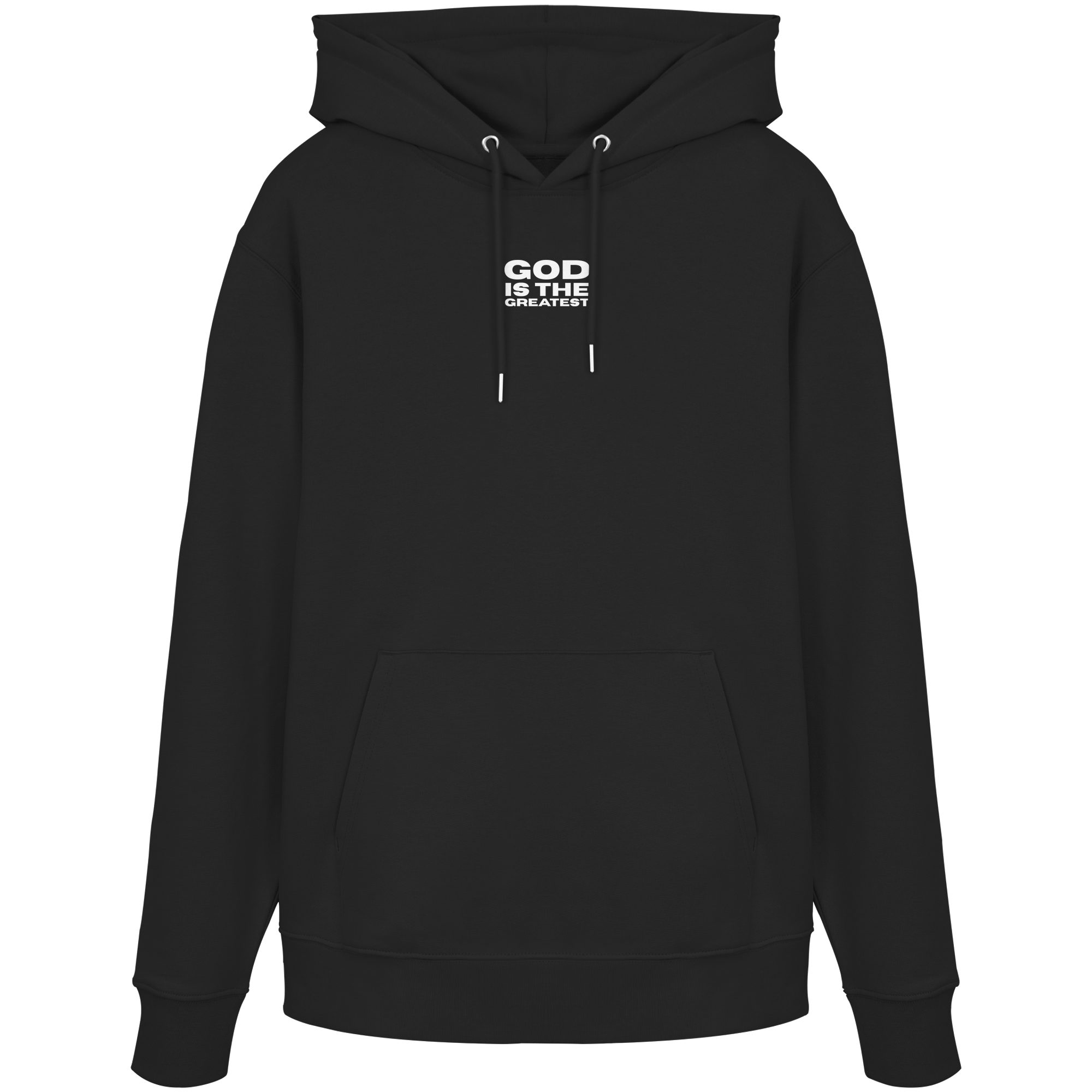 God Is The Greatest Organic Hoodie